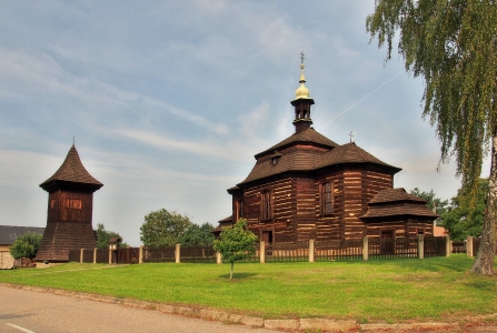 Dřevěný kostel sv.Jiří Loučná Hora