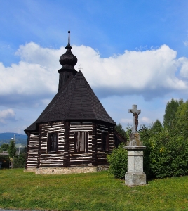 Maršíkov - Srubový celodřevěný kostel sv.Michaela_5
