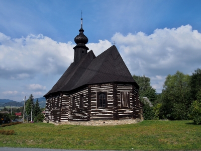 Maršíkov - Srubový celodřevěný kostel sv.Michaela_6