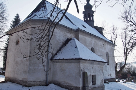 Kostel sv. Václava Skály,Horní Město
