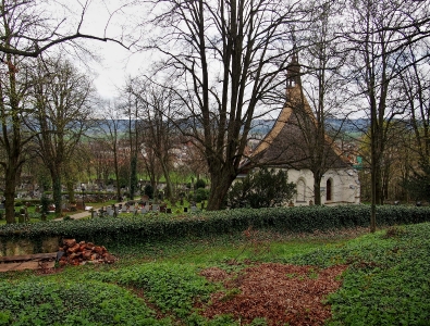 Moravská Třebová Hřbitovní kostel Povýšení sv. Kříže 