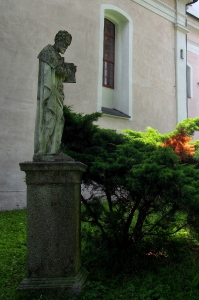 Nalžovské Hory - Sochy u Kostela sv. Kateřiny